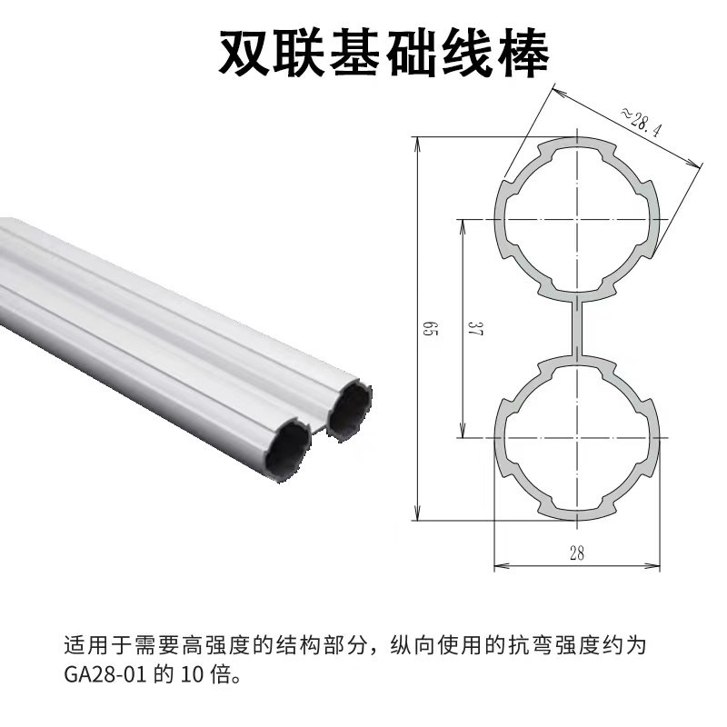 第三代精益管雙聯基礎線棒